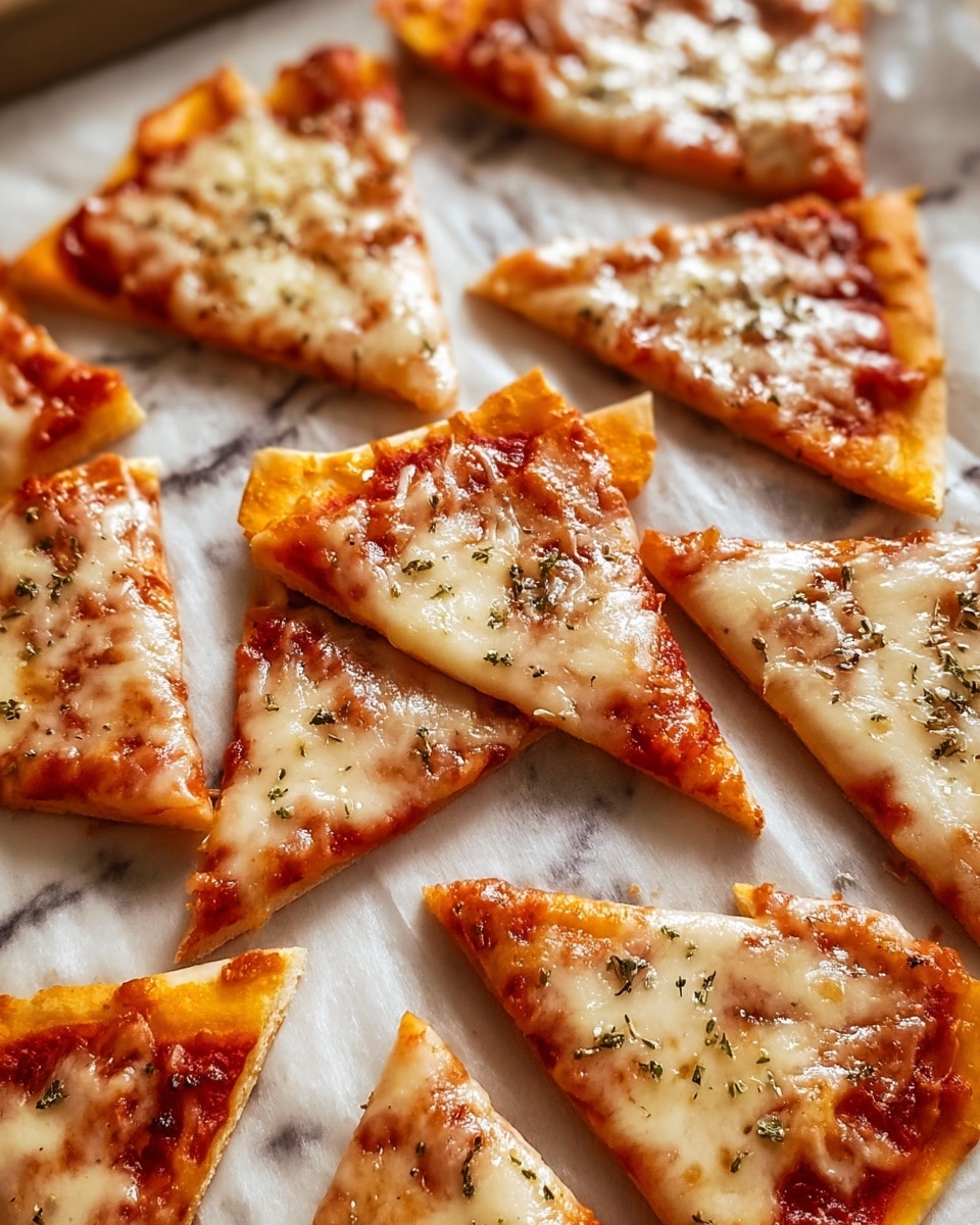 Crispy Pizza Chips Recipe