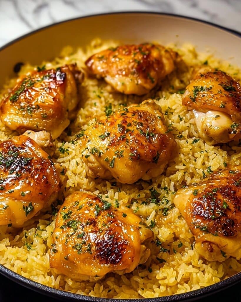 Forgotten Chicken and Rice Recipe
