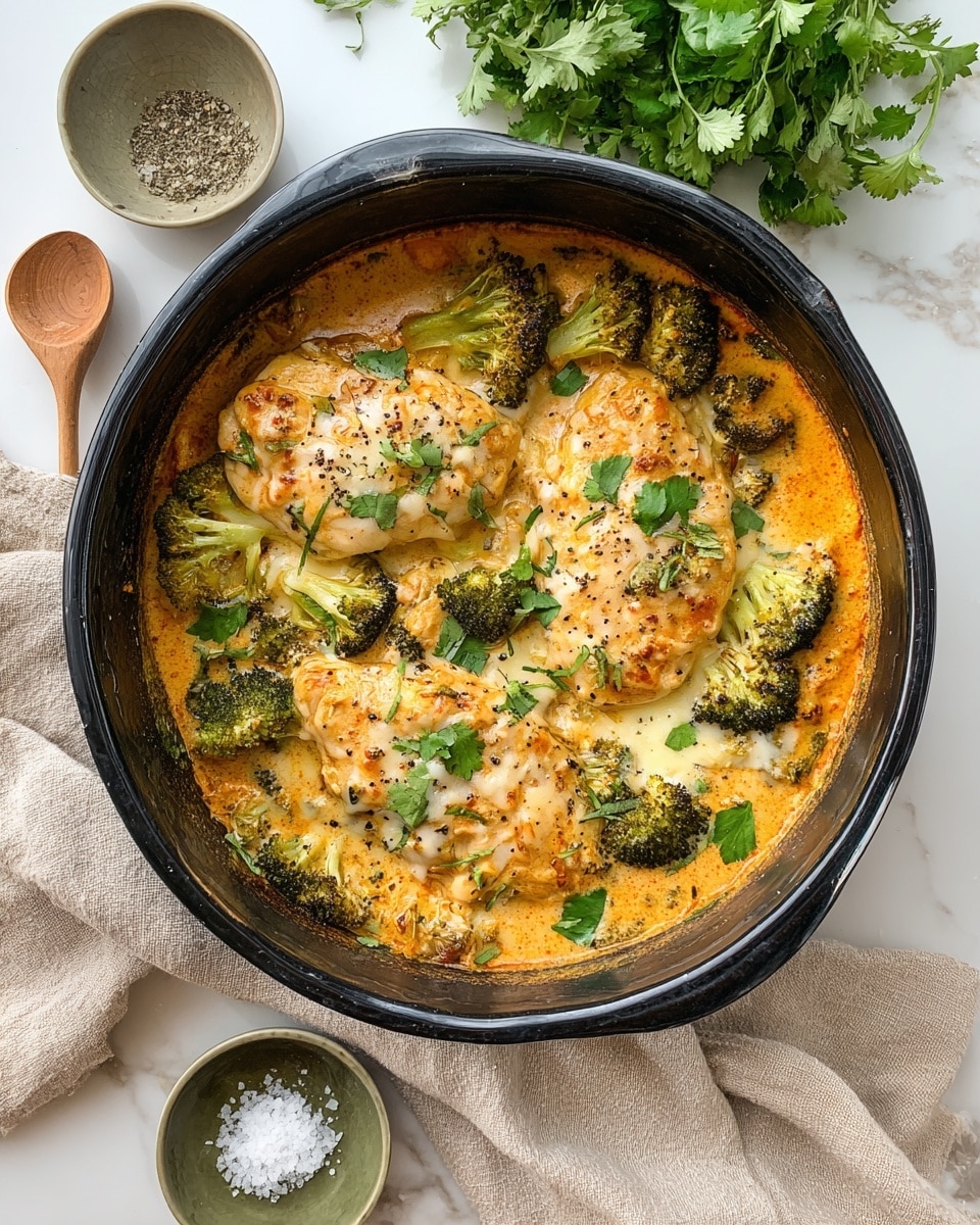 The image shows three close-up views of thick, fluffy egg casseroles cooked in black slow cooker pots placed on a white marbled surface. The first casserole is yellow with visible layers of red and green bell peppers, chunks of red onion, and chopped herbs, with a slightly soft texture. The second casserole has a melted cheese top layer that is golden and bubbly, scattered with browned ground sausage and green onion slices, with a black spoon scooping into it from the right side. The third casserole shows a cheese and egg base dotted with cubed ham, red and green bell peppers, and finely chopped herbs, presenting a rich, mixed texture. Each dish has a vibrant mix of colors and a home-cooked, hearty look. photo taken with an iphone --ar 4:5 --v 7