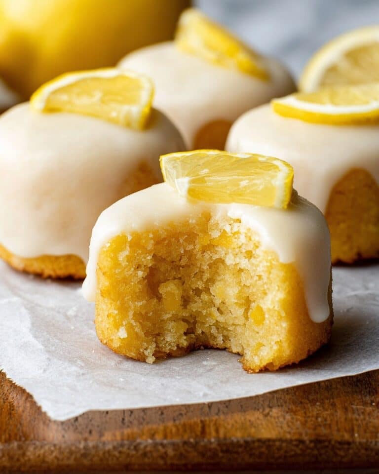 Mini Lemon Drop Cakes Recipe