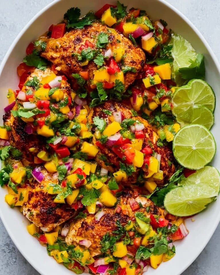 Easy Mango Salsa Chicken Recipe