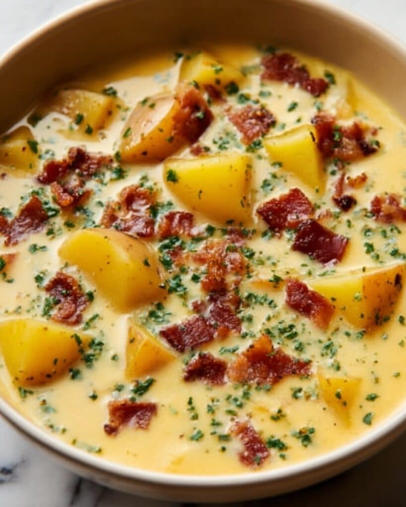The Best Creamy Potato Soup Recipe