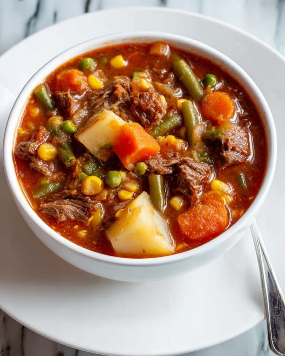 Hearty Vegetable Beef Soup Recipe