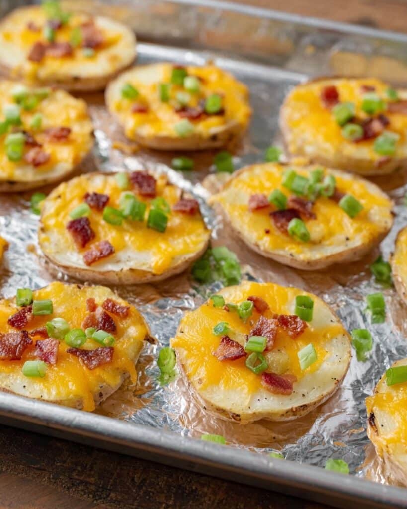 Loaded Baked Potato Rounds Recipe