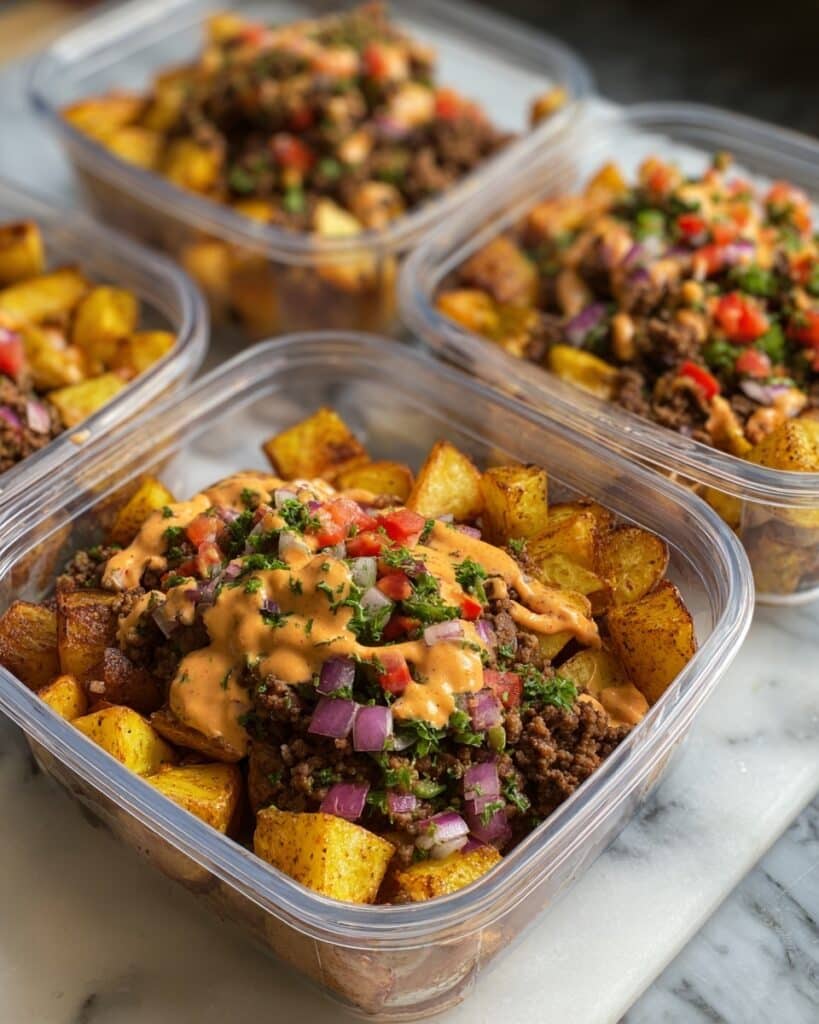 Loaded Potato Taco Bowls Recipe