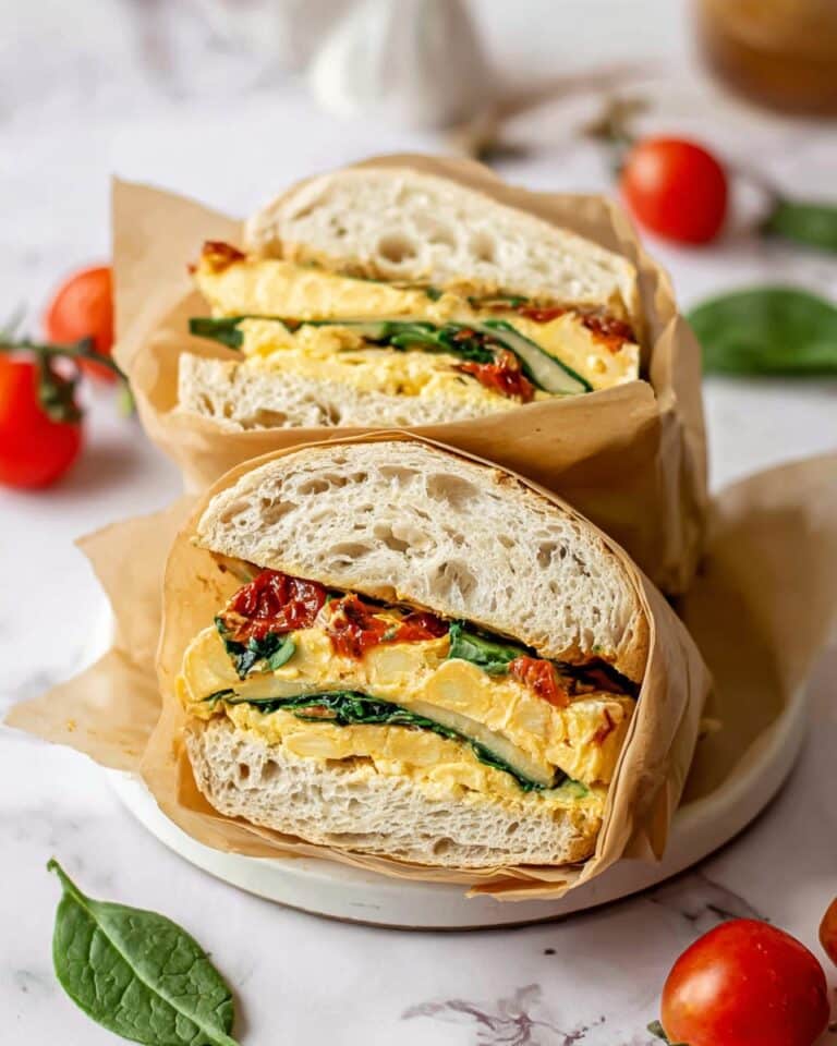 Healthy Breakfast Sandwich (Make-Ahead Recipe) Recipe