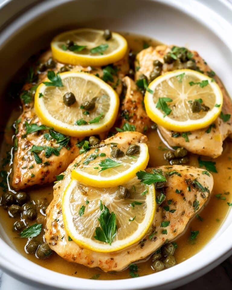 Crockpot Chicken Piccata Recipe