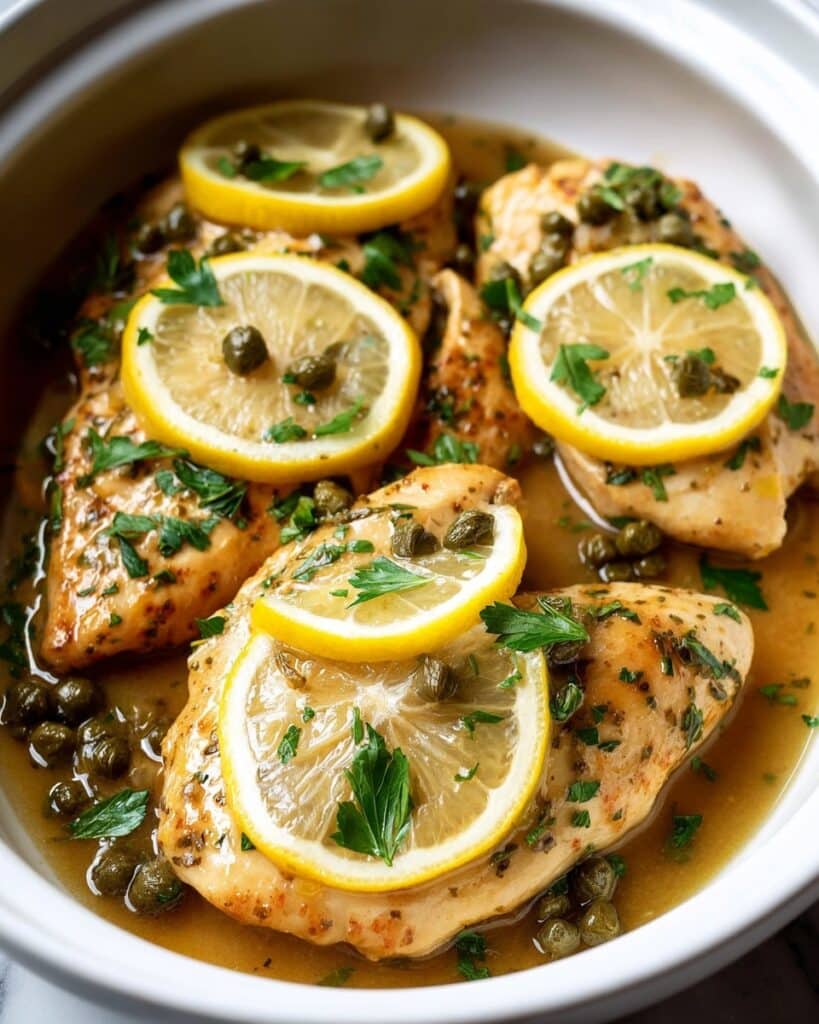 Crockpot Chicken Piccata Recipe