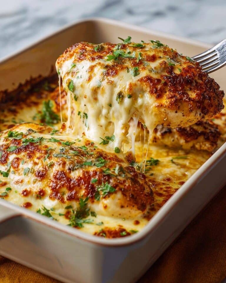 Cheesy Baked Chicken Breasts Recipe