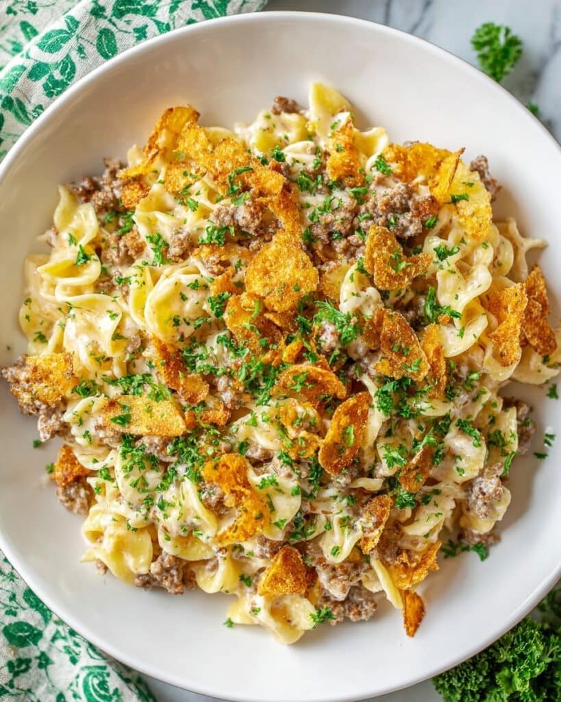 French Onion Beef Casserole Recipe