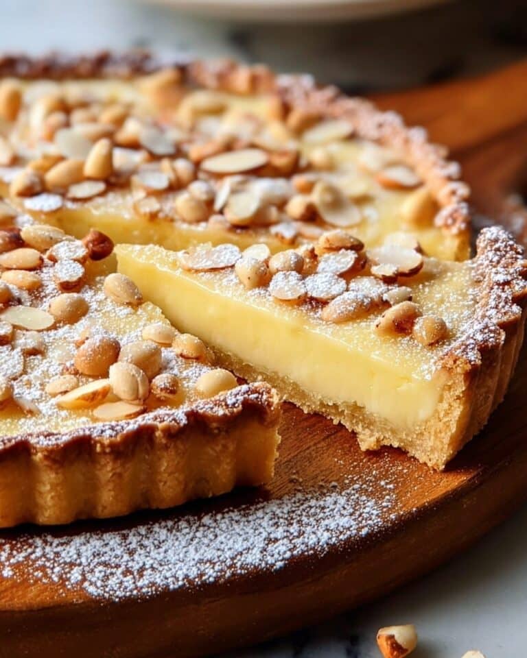 Torta Della Nonna with Italian Custard Recipe