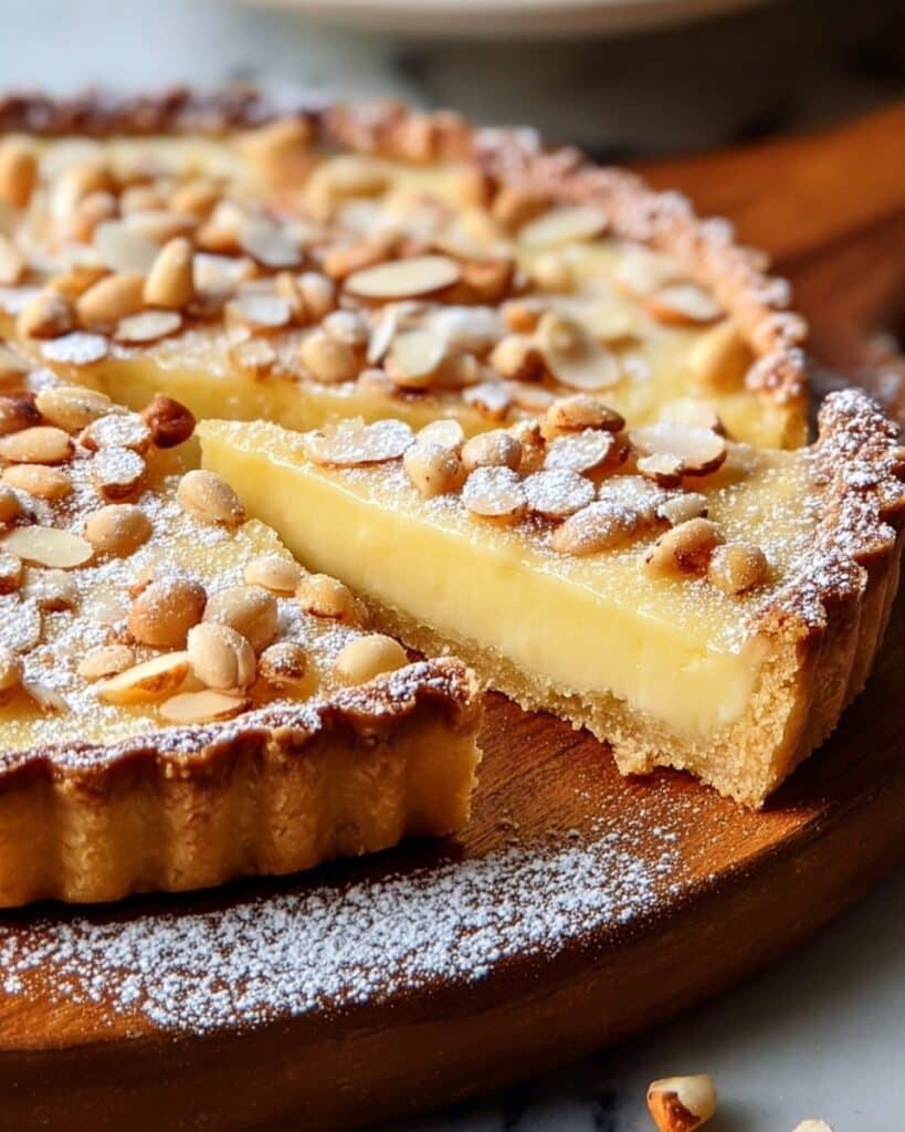 Torta Della Nonna with Italian Custard Recipe