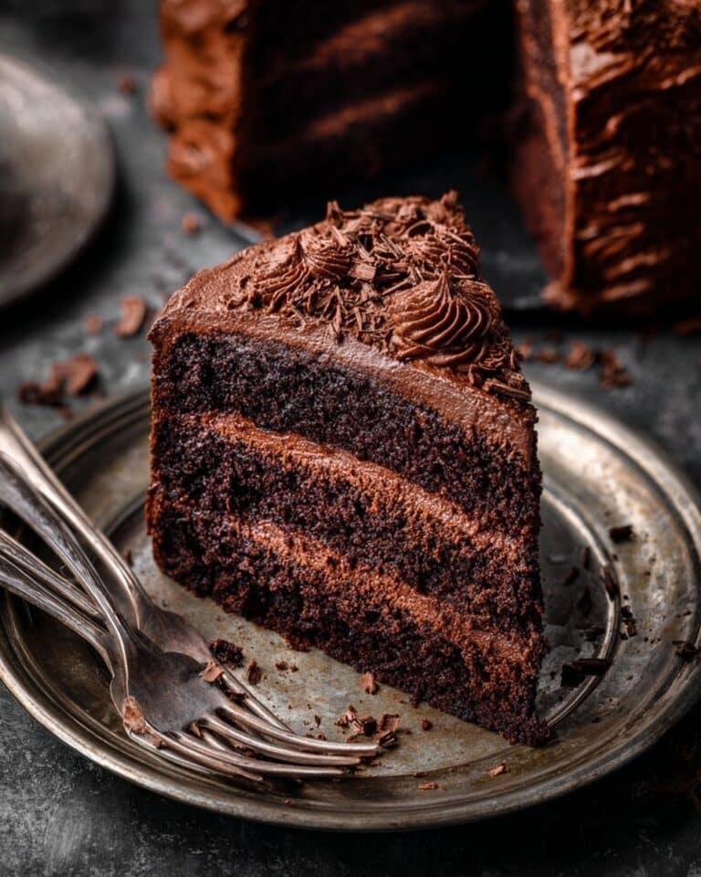 Old-Fashioned Devil’s Food Cake Recipe