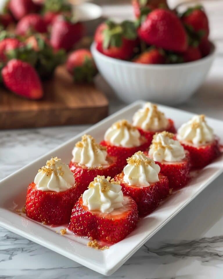 Deviled Strawberries Recipe