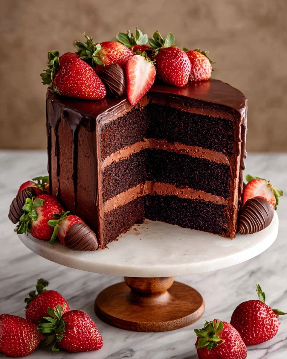 Chocolate Ganache Cake Recipe