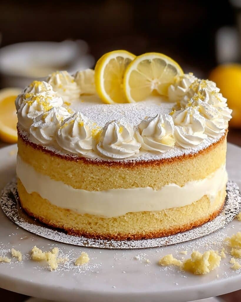 Top 1 Italian Lemon Cream Cake Recipe