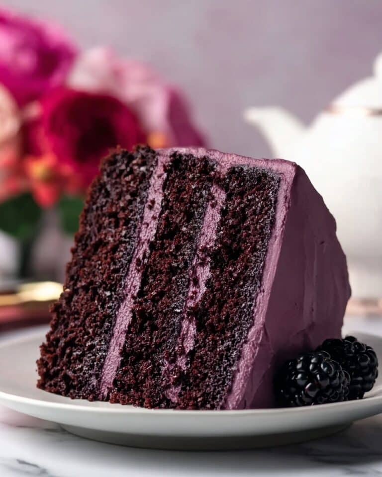Blackberry Velvet Cake Recipe