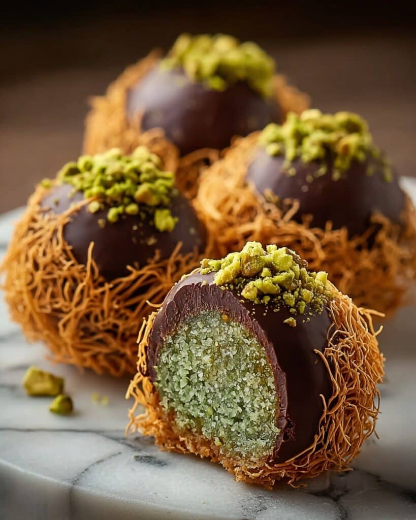 Luxurious Dubai Chocolate Balls Recipe