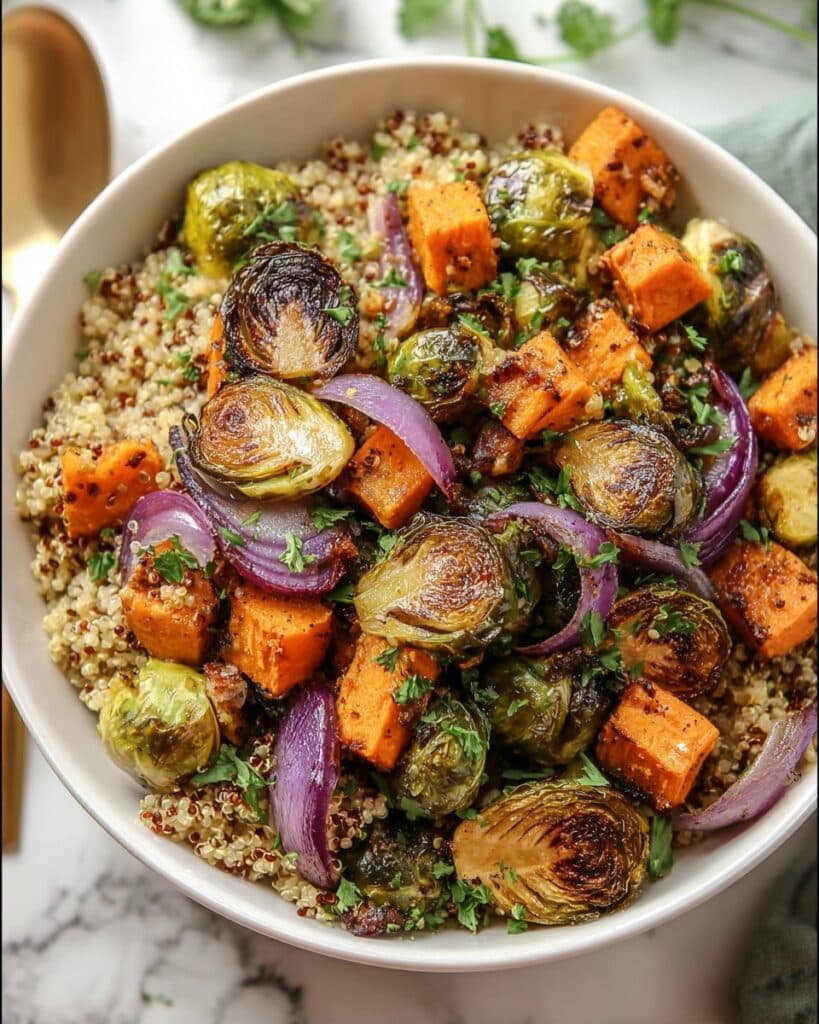 Roasted Winter Vegetable Nourish Bowl Recipe