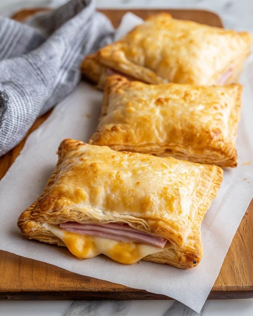 Homemade Ham and Cheese Hot Pockets Recipe