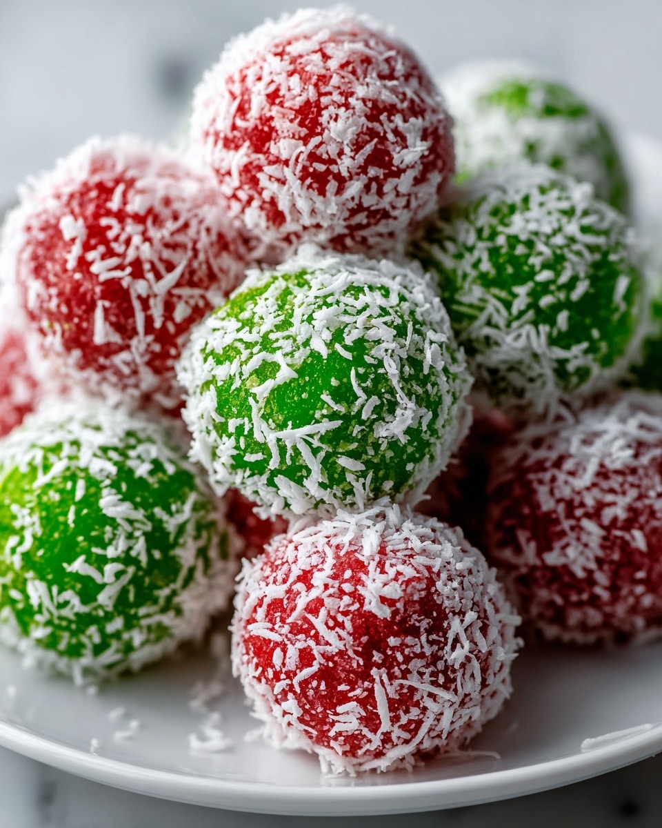 Christmas Jello Balls Recipe