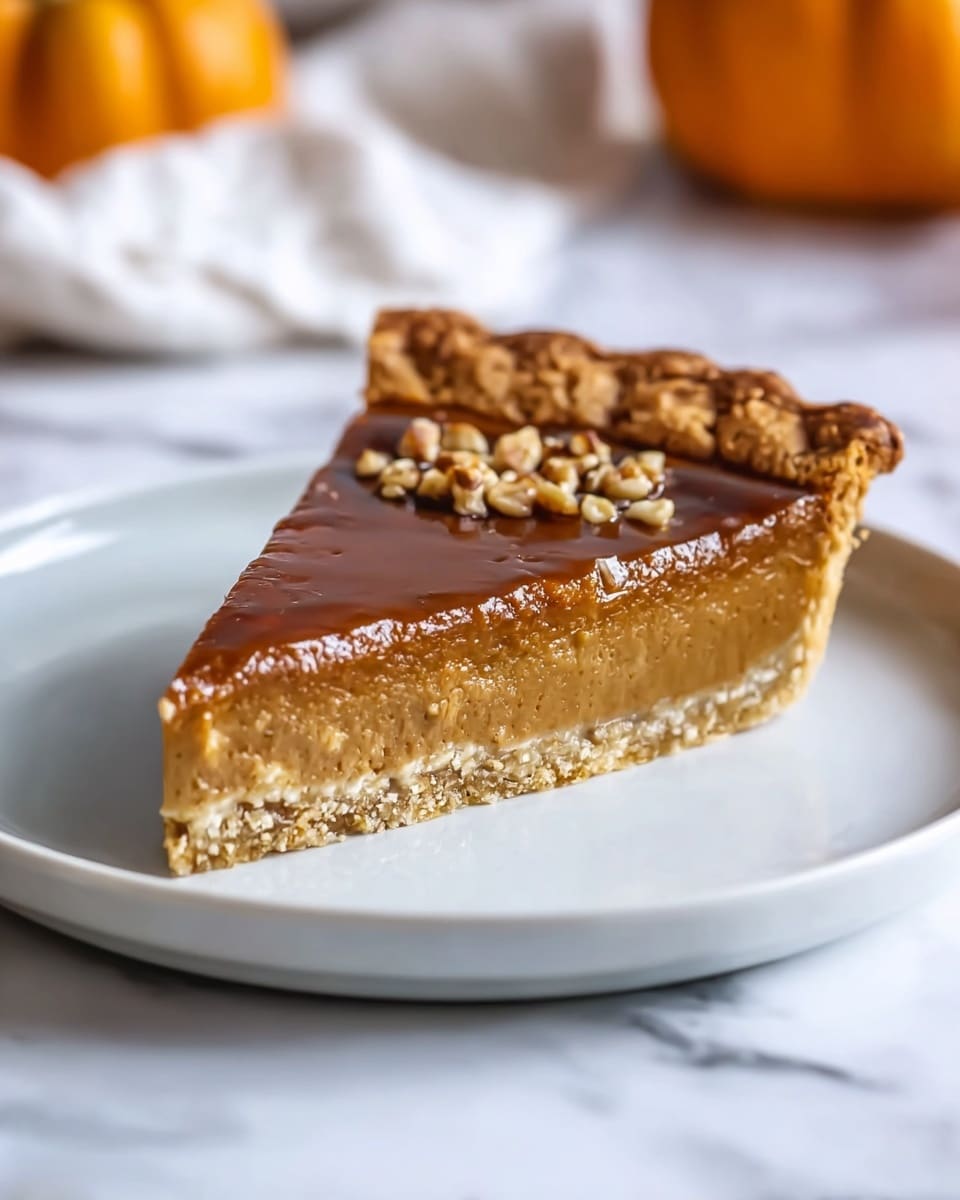 Bourbon Brûlée Pumpkin Pie Recipe