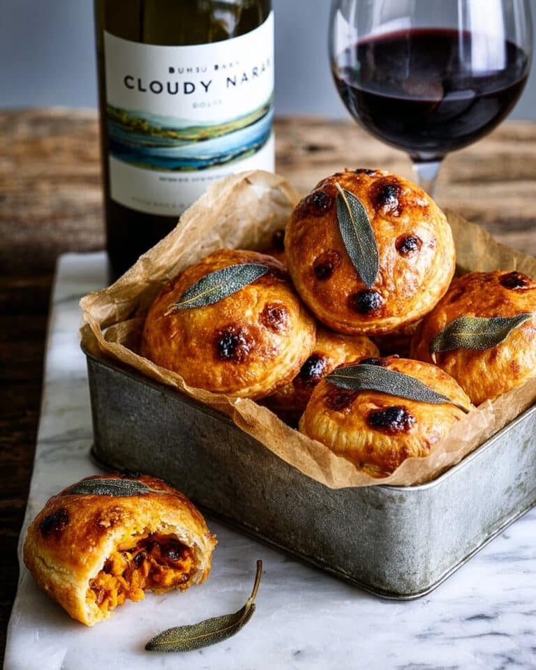 Chorizo Pumpkin and Caramelised Onion Hand-Pies Recipe