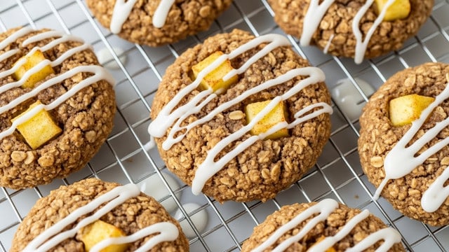 Apple Cinnamon Oatmeal Cookies Recipe