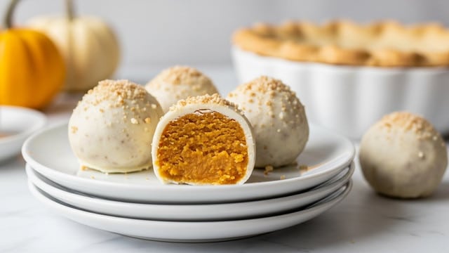 No-Bake Pumpkin Pie Balls Recipe