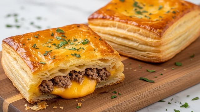 Savory Breakfast Pop-Tarts with Sausage Gravy and Cheddar Recipe