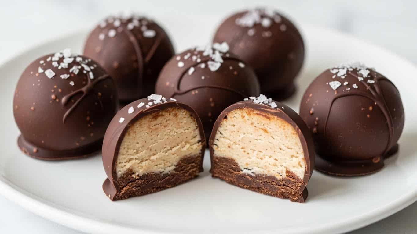 High Protein Frozen Peanut Butter Greek Yogurt Bites Recipe