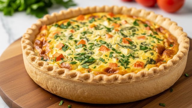 Easy Breakfast Quiche Recipe