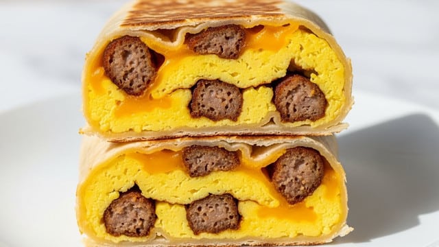 Make-Ahead Breakfast Burritos Recipe