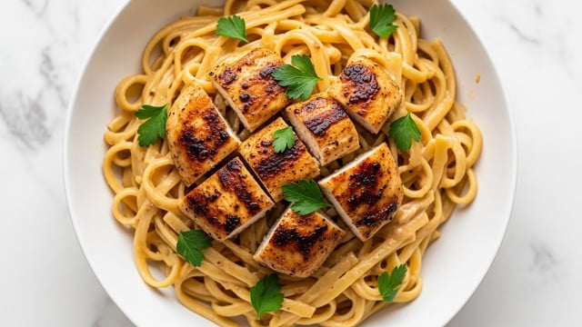 Irresistibly Easy Cowboy Butter Chicken Linguine in 30 Minutes Recipe