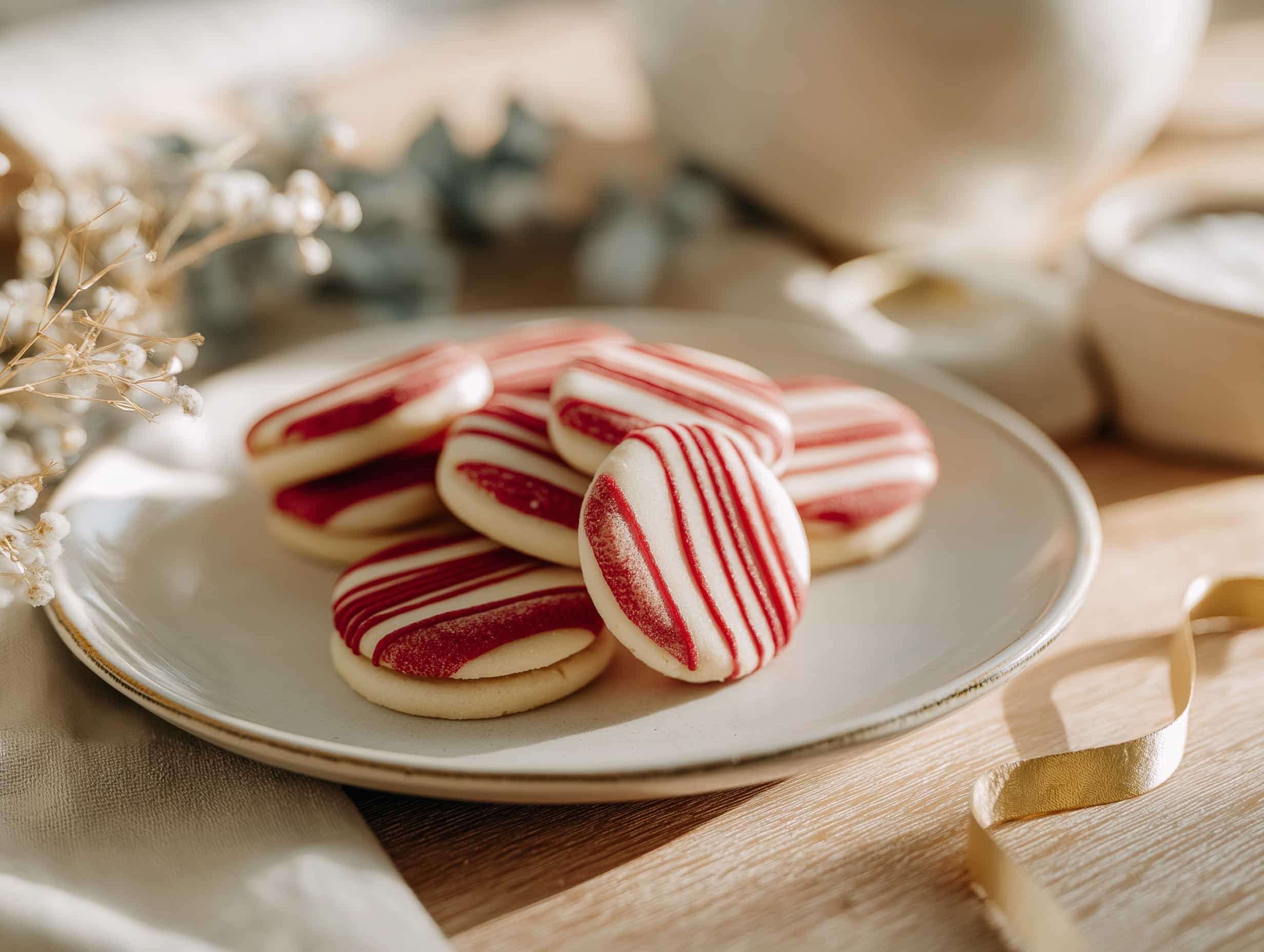 Soft Christmas Peppermints (Old-Fashioned Butter Mints) Recipe - Recipe Image