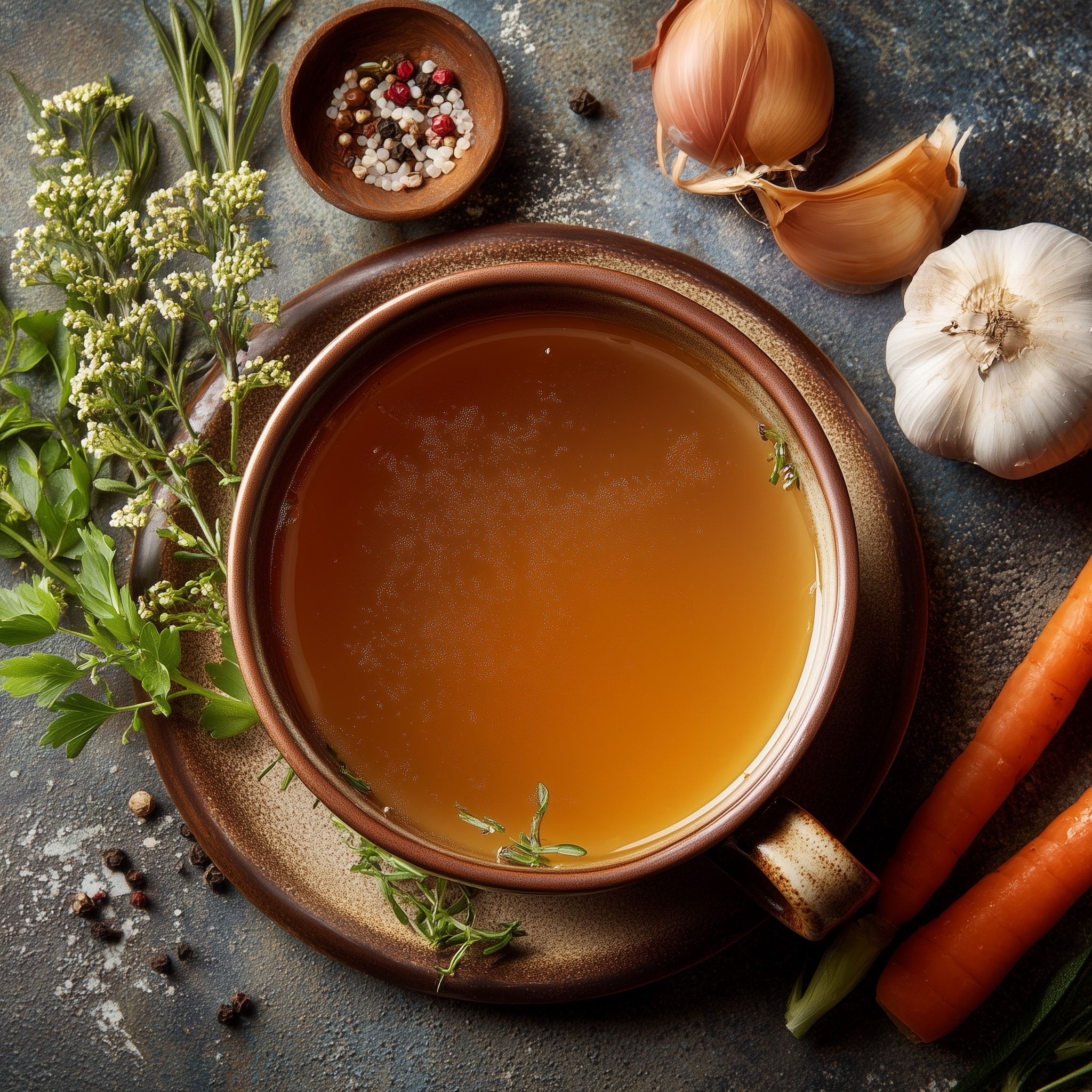 Instant Pot Chicken Broth Recipe - Recipe Image