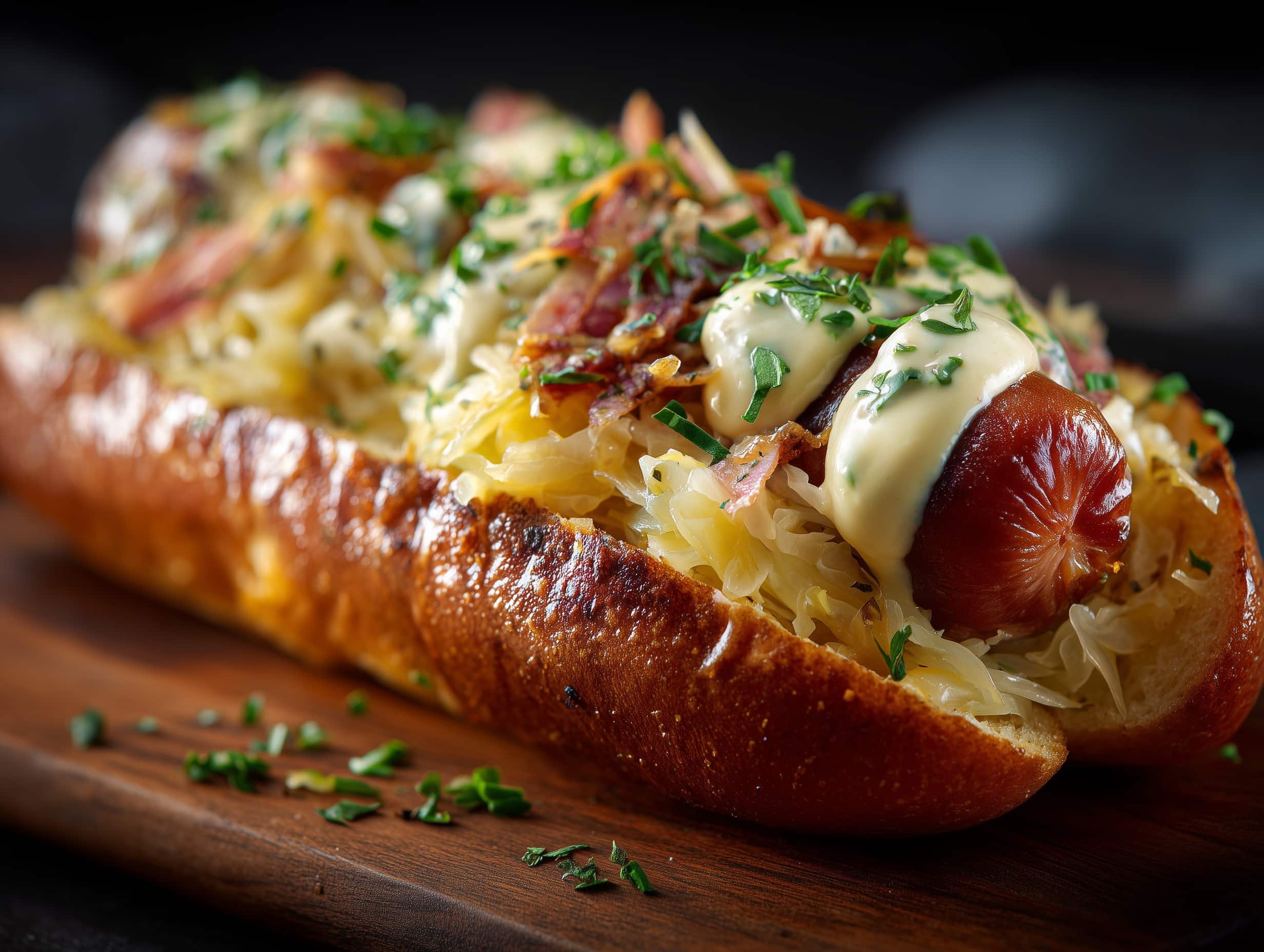 NYC-Style Hot Dogs with Street-Cart Onions Recipe - Recipe Image
