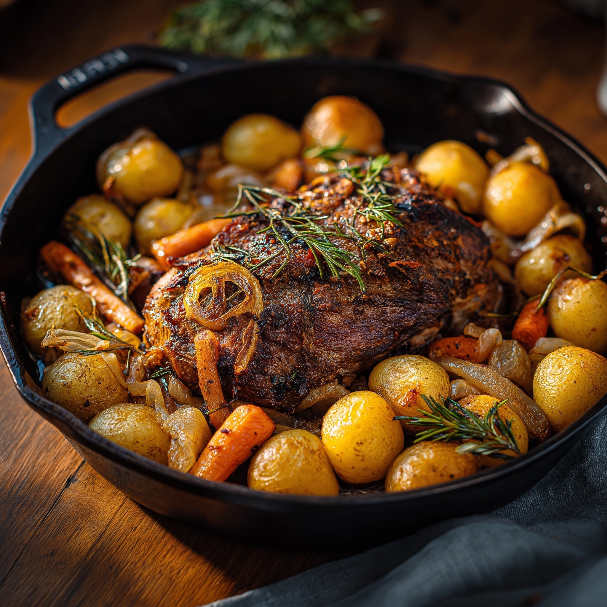 Healthy Roast Dinner with Lean Steak and Roasted Vegetables Recipe - Recipe Image