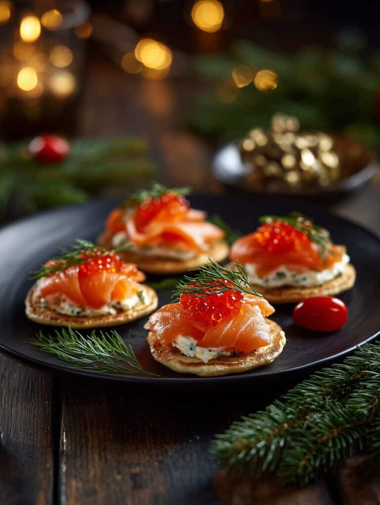 Smoked Salmon Pinwheels Recipe