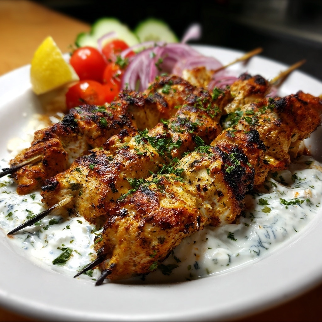 Chicken Souvlaki Recipe - Recipe Image