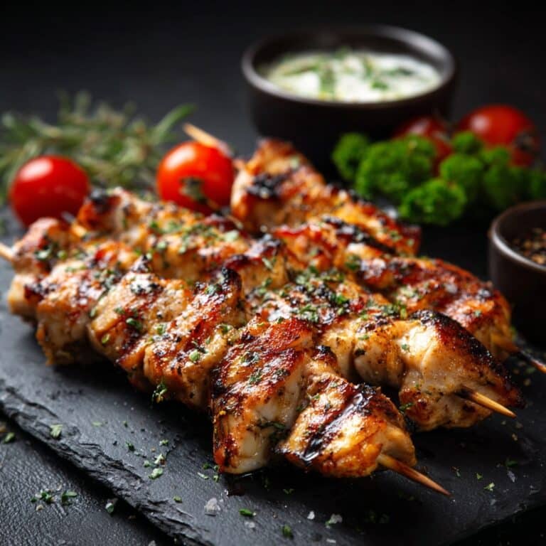 Buffalo Ranch Chicken Skewers Recipe