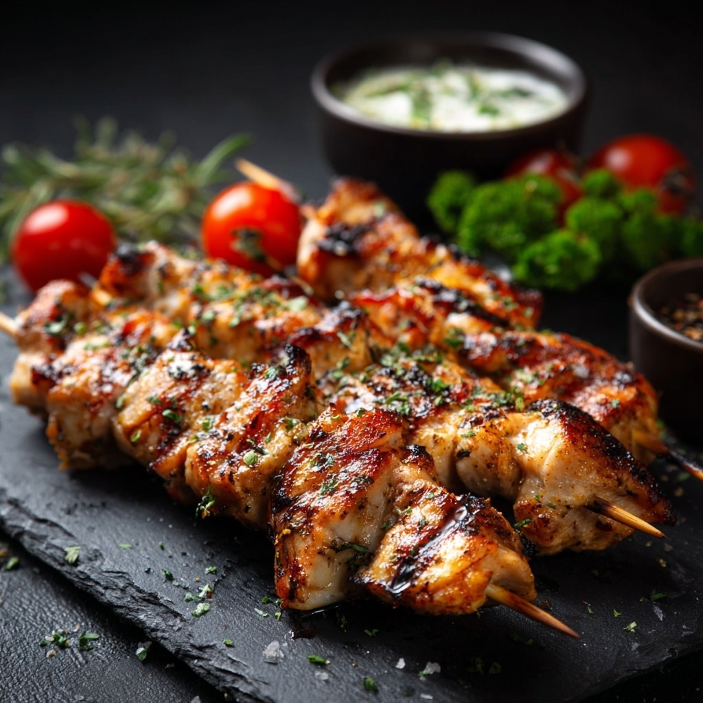 Buffalo Ranch Chicken Skewers Recipe