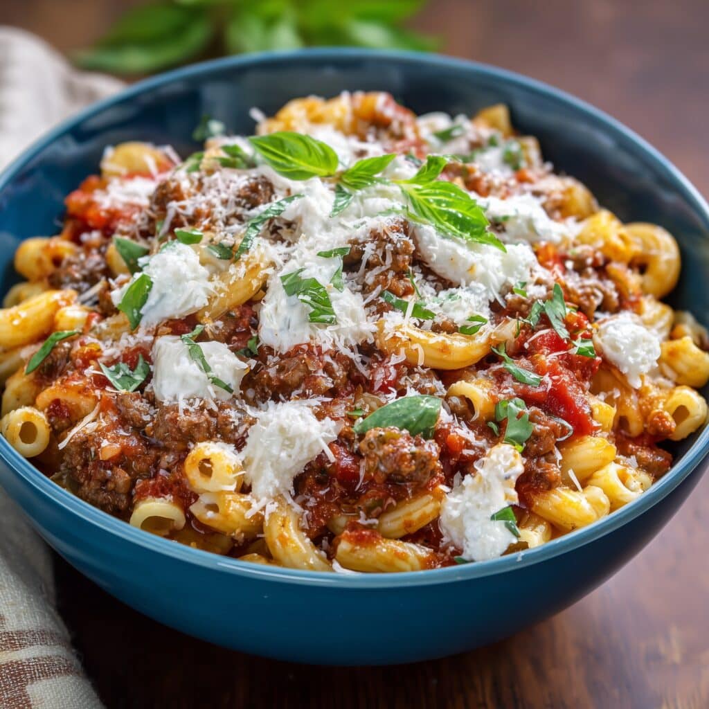 Fusilli Bolognese Recipe
