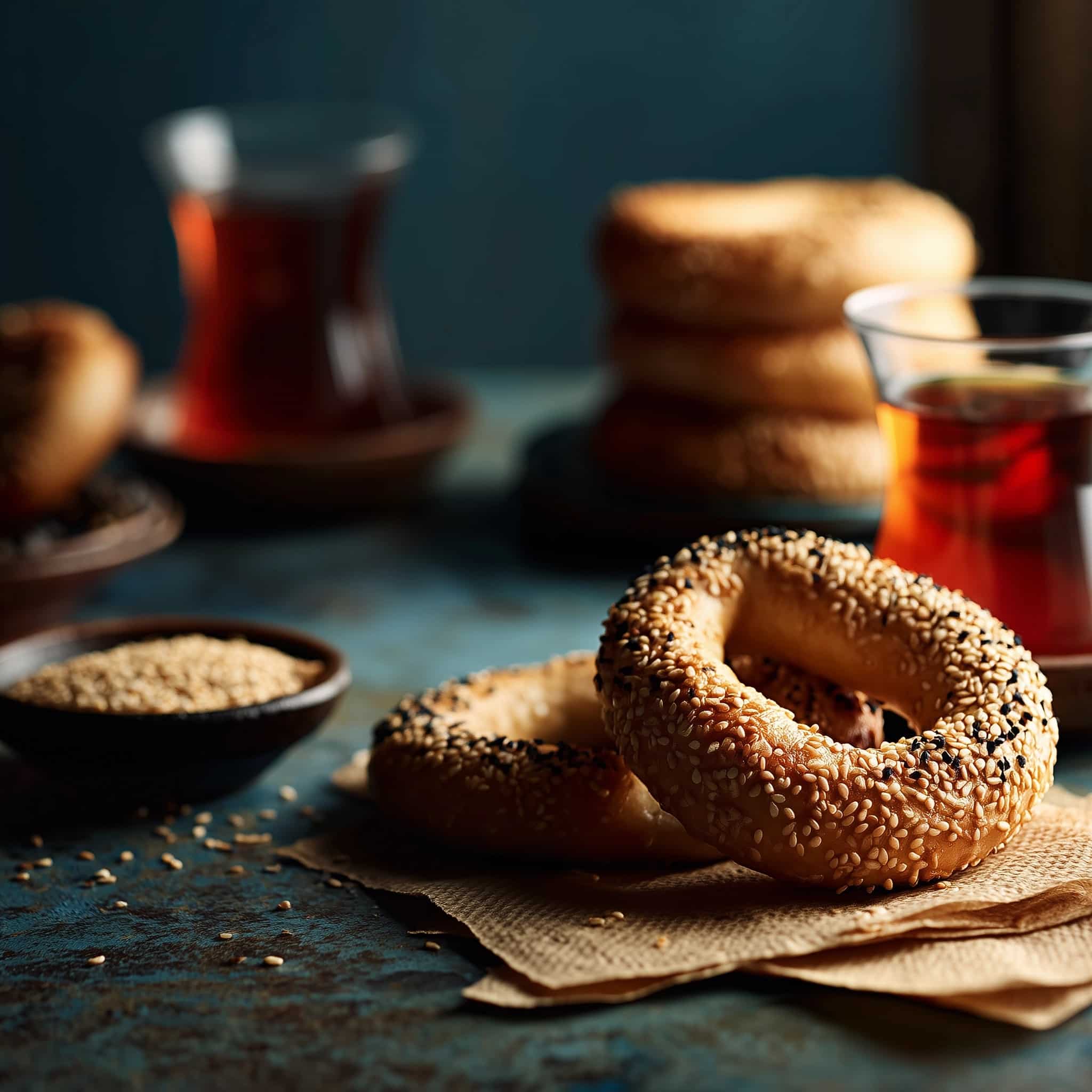 Koulouri Thessalonikis - The Greek Sesame Bagel Recipe - Recipe Image
