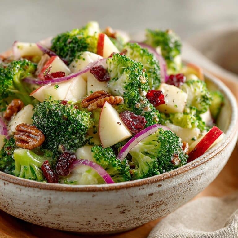 Broccoli and Apple Salad Recipe