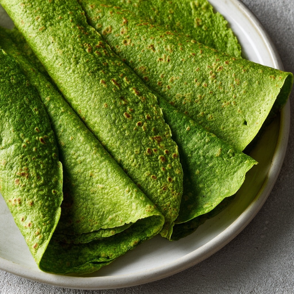 Quick & Easy Pandan Crepes Recipe