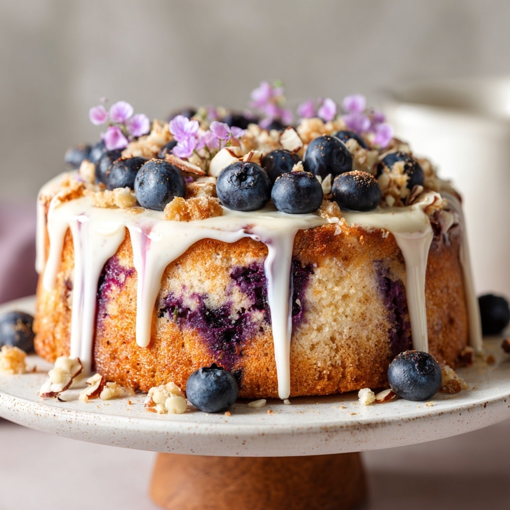 Keto Blueberry Butter Cake Recipe