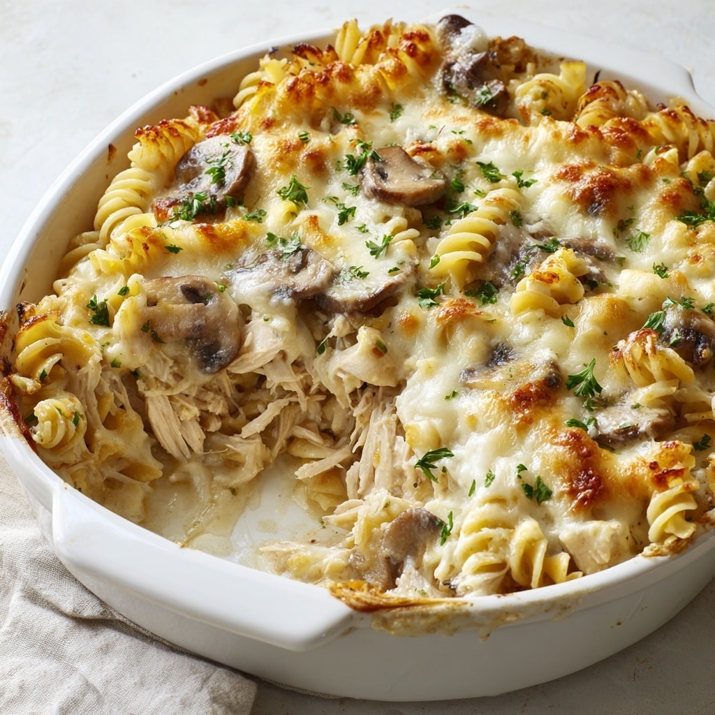 Creamy Chicken Alfredo Bake Recipe