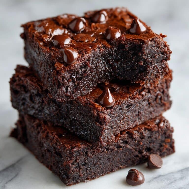 Triple Chocolate Cake Mix Brownies Recipe
