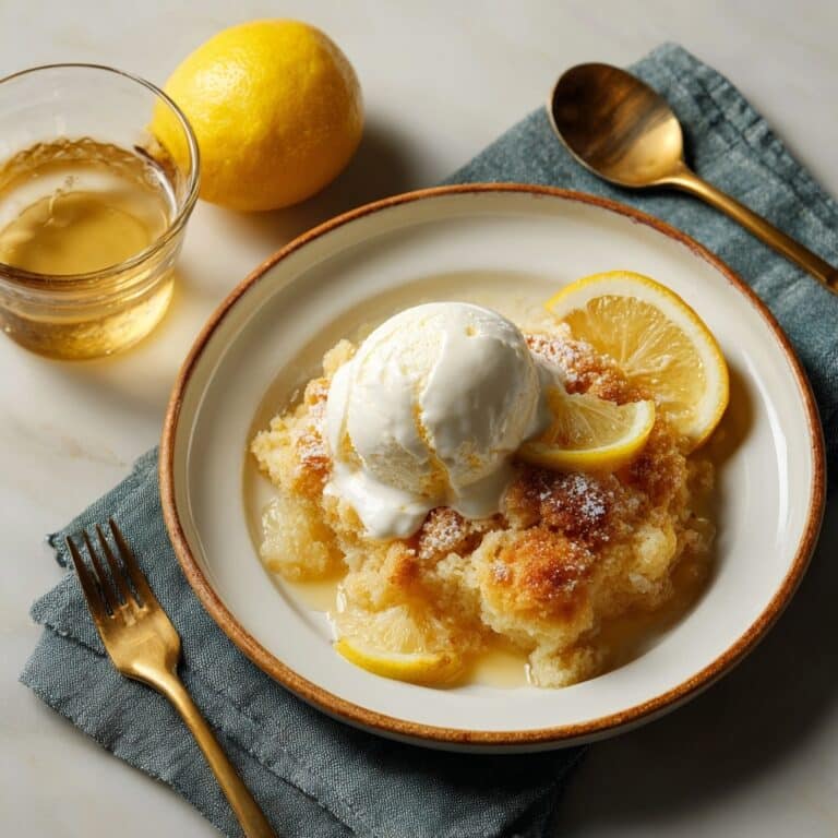 Magic Lemon Cobbler Recipe